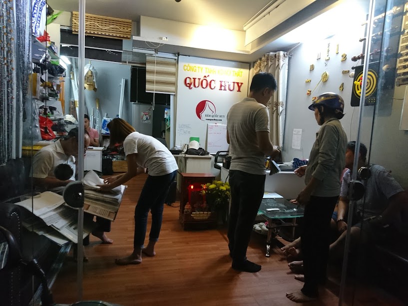 Thương Hiệu Rèm Cửa Quốc Huy Uy Tín Chất Lượng