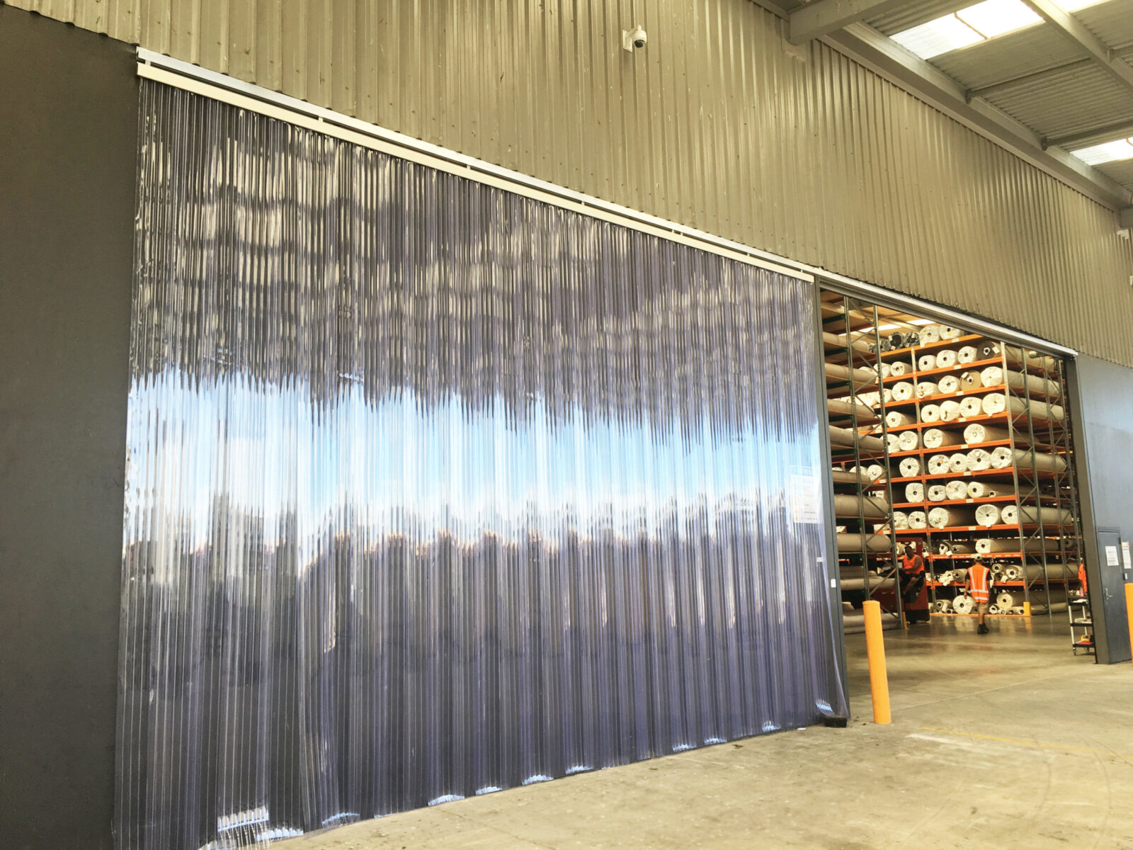Rèm nhựa PVC ngăn lạnh Rèm Quốc Huy lắp đặt tại kho lạnh Rèm nhựa PVC ngăn lạnh Rèm Quốc Huy lắp đặt tại kho lạnh