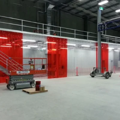 Rèm nhựa PVC tại nhà máy