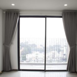 rèm vải phồng ngủ - rèm cửa căn hộ