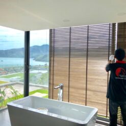 rèm gỗ tự nhiên - màn sáo gỗ