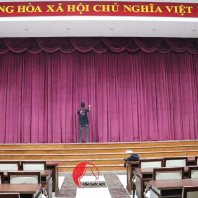 mẫu rèm sân khấu - rèm hội trường
