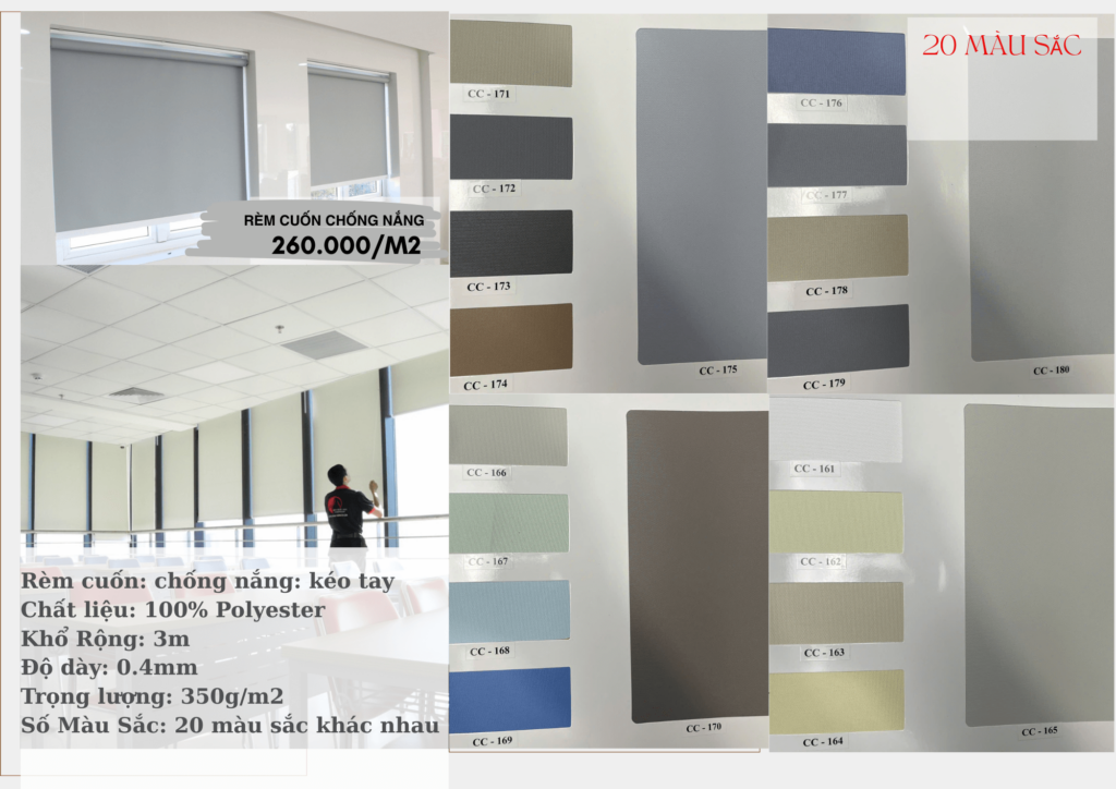 RÈM CỬA QUỐC HUY TPHCM – ĐẸP – CHẤT LƯỢNG