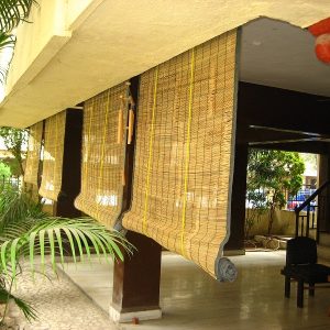Màn tăm tre thủ công phong cách vintage độc đáo