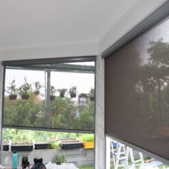 rèm vải cao cấp khung nhôm sơn tĩnh điện phù hợp nhà hiện đại