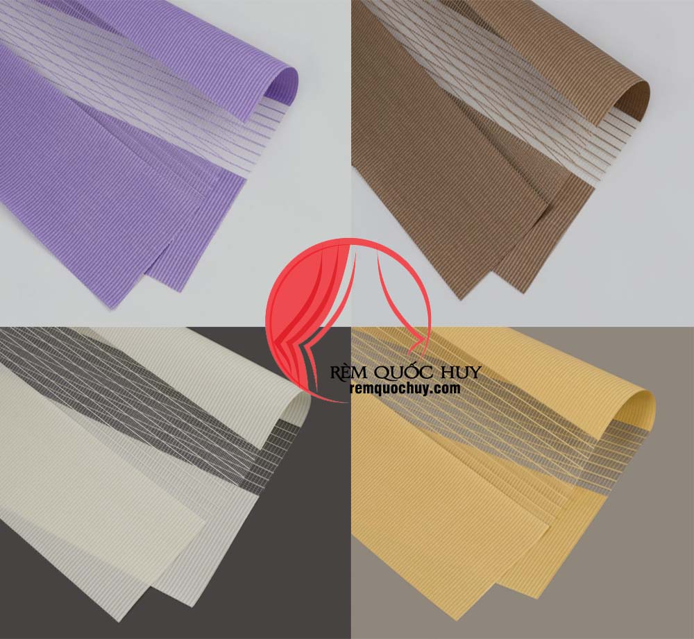 Chất liệu và màu sắc của rèm cầu vồng giá rẻ