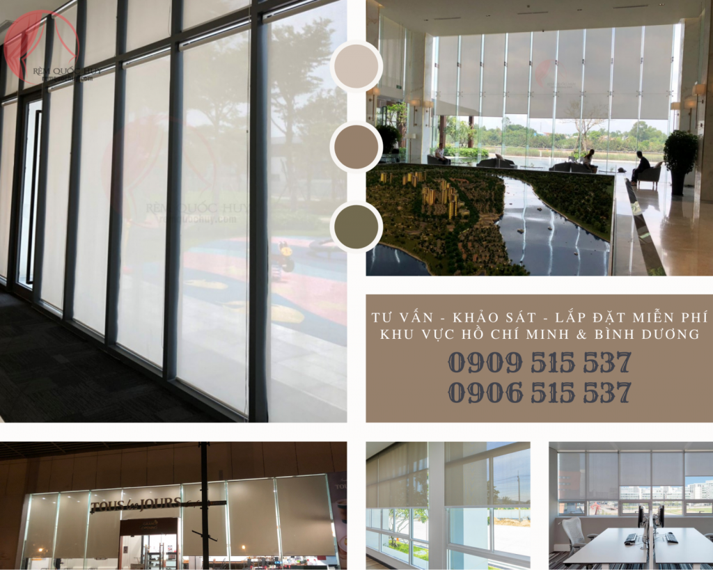 RÈM CỬA QUỐC HUY TPHCM – ĐẸP – CHẤT LƯỢNG