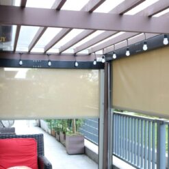 Rèm lưới che nắng sân thượng