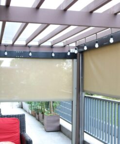 Rèm lưới che nắng sân thượng