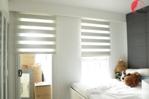 Đội ngũ kỹ thuật Rèm Quốc Huy thi công rèm cầu vồng chuyên nghiệp