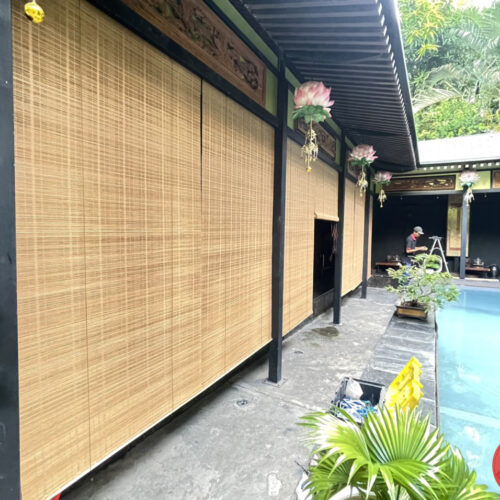 Mành tre che nắng – Vẻ đẹp mộc mạc, che chắn hiệu quả cho không gian sống