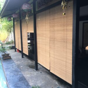 Mành trúc che nắng ban công hiệu quả và thẩm mỹ cao