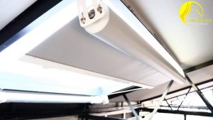 Mẫu rèm che giếng trời hiện đại cho nhà phố