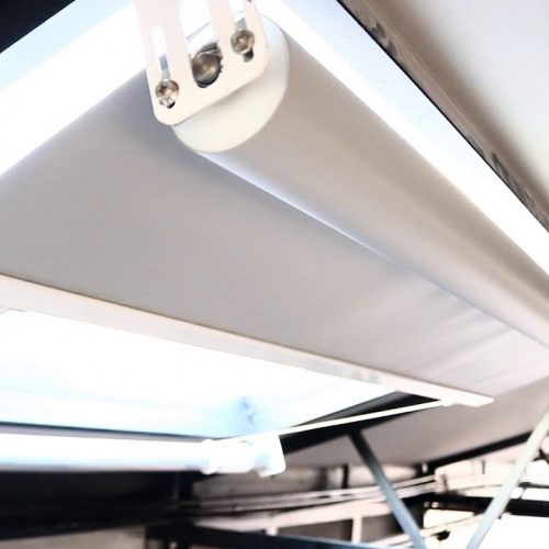 Mẫu rèm che giếng trời hiện đại cho nhà phố