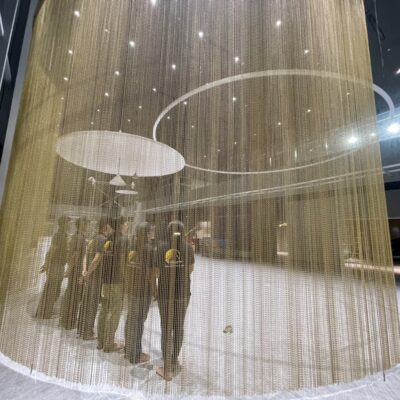 rèm kim loại - rèm dây xích