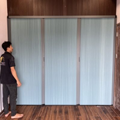 Thiết kế nội thất hiện đại với vách ngăn tổ ong sang trọng