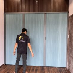 Vách ngăn rèm tổ ong đa năng cho căn hộ nhỏ gọn