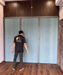 Vách ngăn rèm tổ ong đa năng cho căn hộ nhỏ gọn