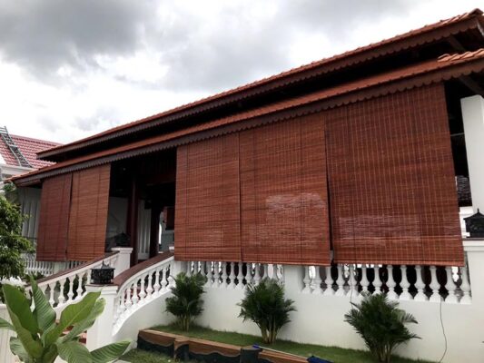 Màn cuốn che nắng ngoài trời chất lượng cao