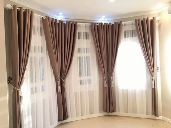 Mẫu rèm cửa buồng đẹp cho phòng ngủ nhỏ