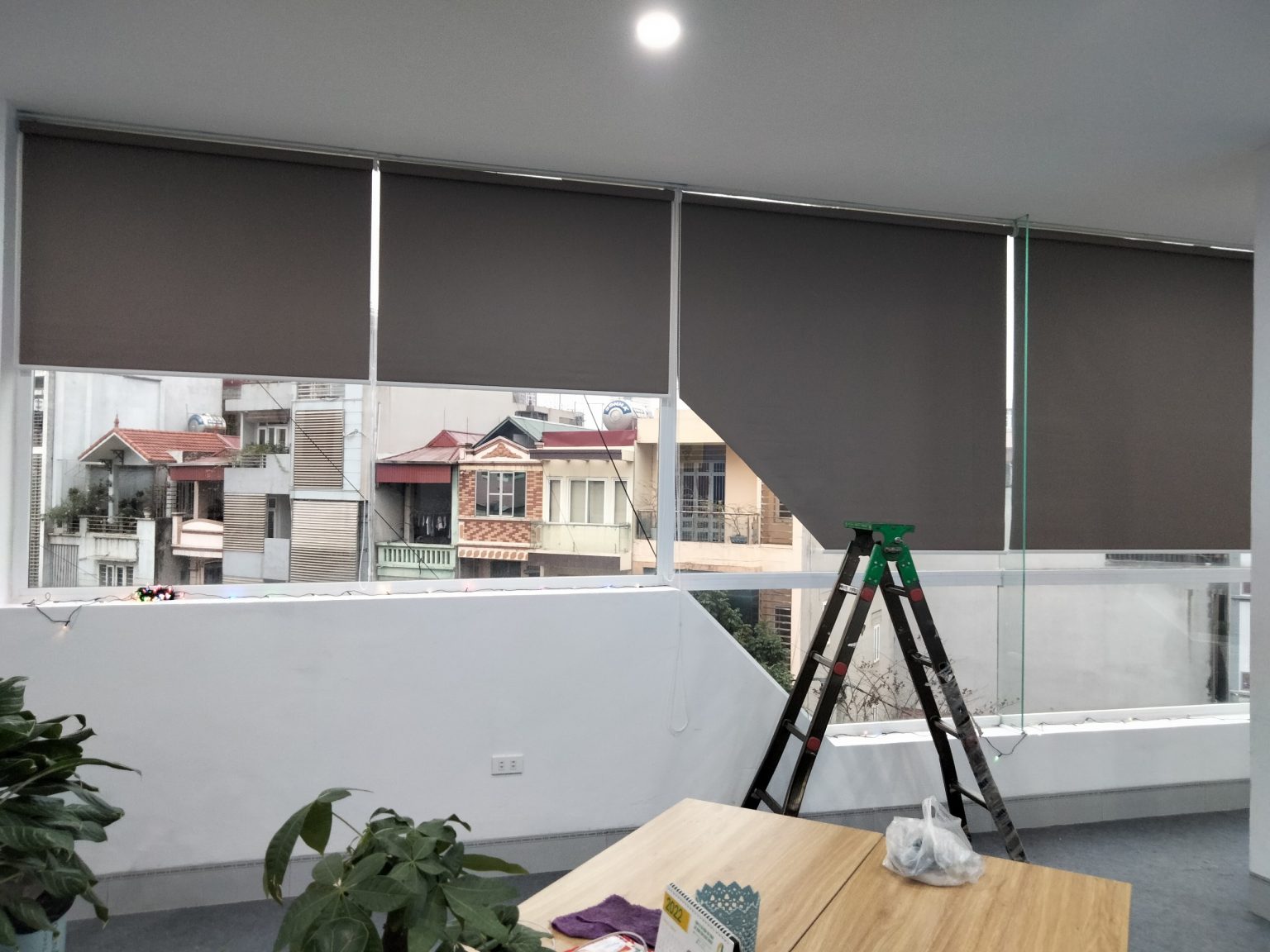 Rèm cuốn điều hòa cho cửa phòng ngủ, hiệu quả làm mát