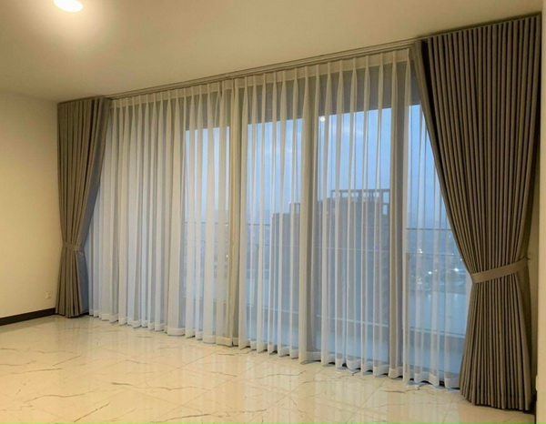 Bảng giá rèm cửa phòng khách TPHCM chi tiết