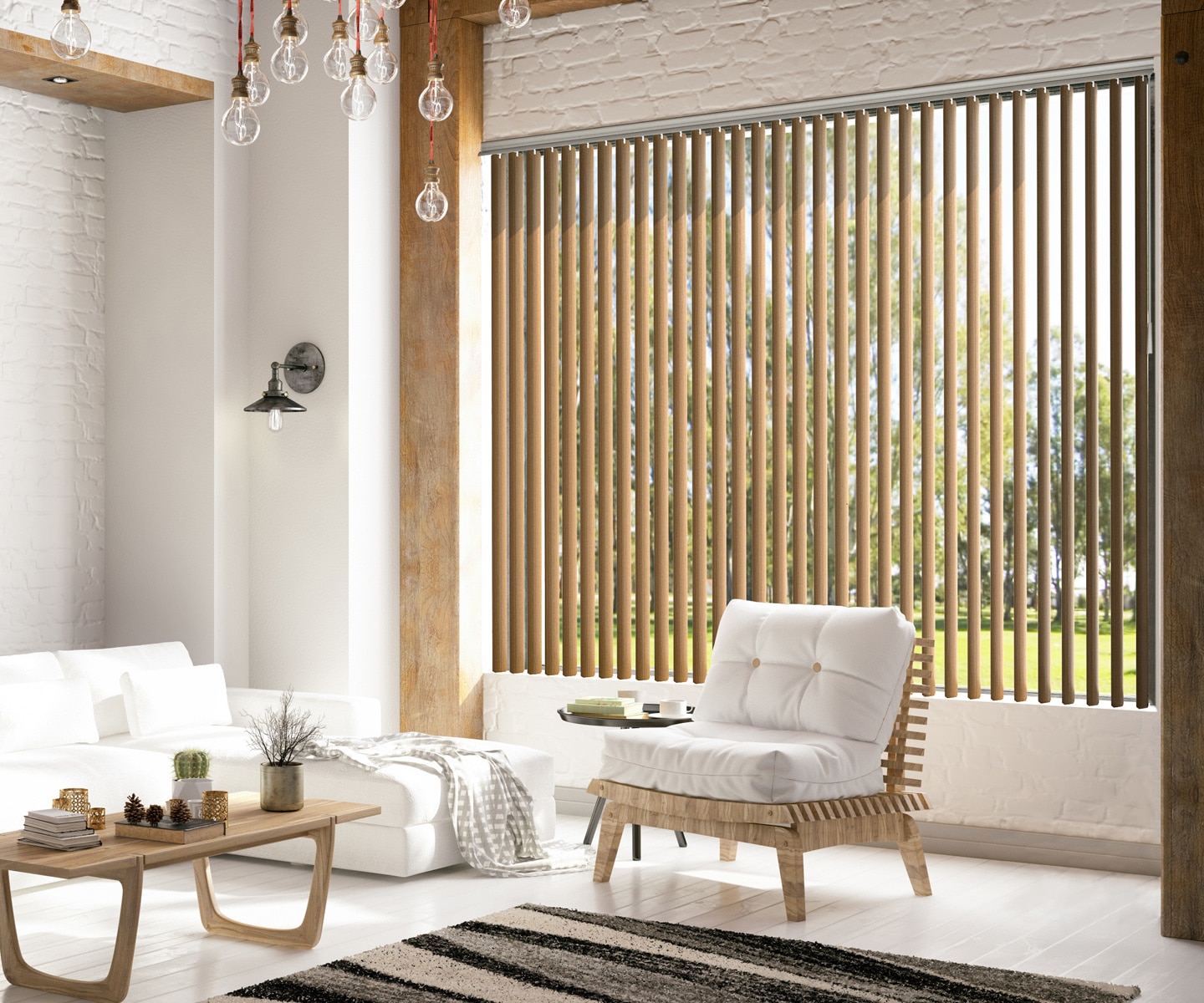 Mẫu rèm chống nắng cửa kính đẹp, dễ lắp đặt