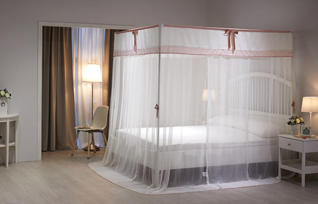 Màn ngủ hiện đại vải lụa chống sáng – tạo giấc ngủ sâu và dễ chịu