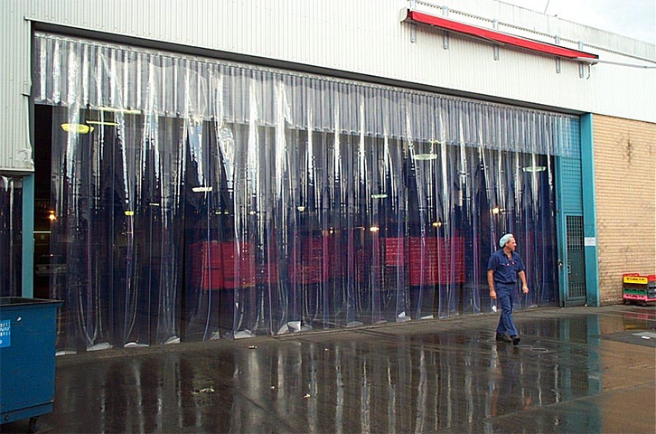 Màn nhựa PVC trong suốt ngăn phòng điều hòa gia đình
