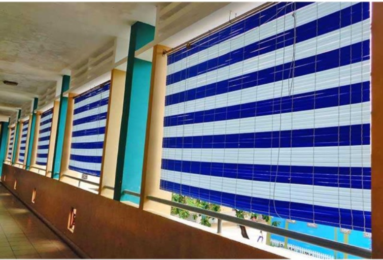 Màn sáo nhựa che nắng cửa sổ, chống tia UV hiệu quả