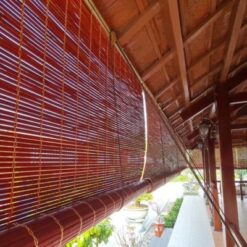 Mành che nắng ngoài trời bằng tre tự nhiên