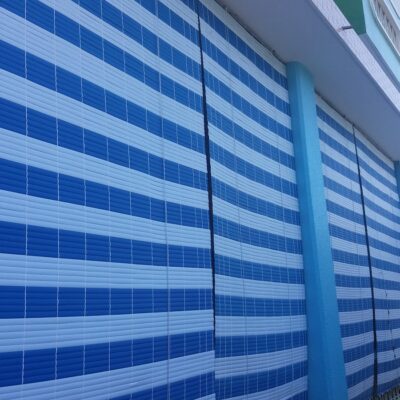 Mành nhựa che nắng ngoài trời