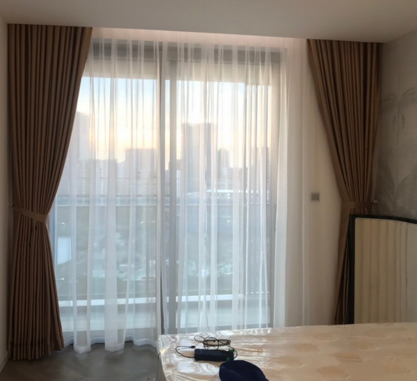 Mẫu rèm cửa đẹp, phù hợp chung cư Thủ Đức hiện đại
