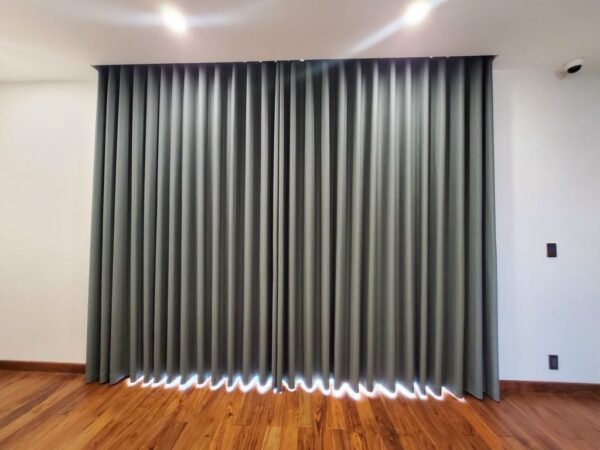 Mẫu rèm cửa sang trọng lắp đặt tại Gò Vấp