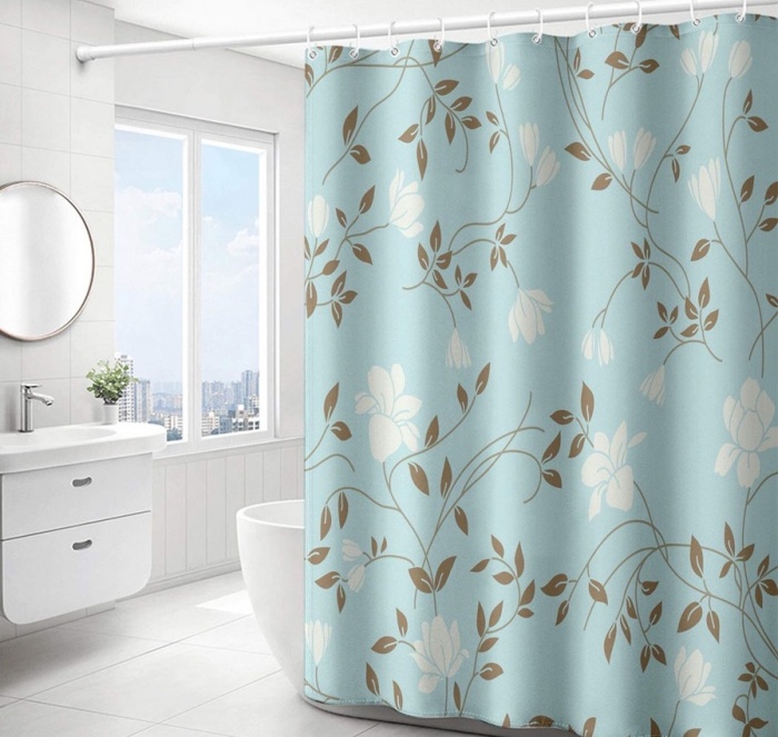 Mẫu rèm treo tường vải thô tạo điểm nhấn ấn tượng