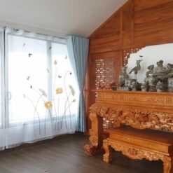 Rèm che bàn thờ trang nghiêm