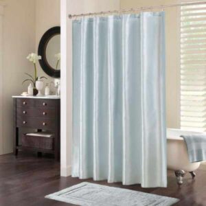 Rèm che cửa nhà vệ sinh với họa tiết trang nhã