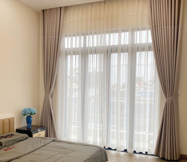 Rèm cửa quận Gò Vấp kiểu dáng hiện đại, đa dạng chất liệu