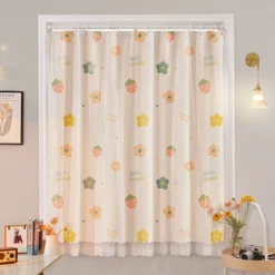 Rèm cửa sổ ngắn 2 lớp chống nắng hiệu quả