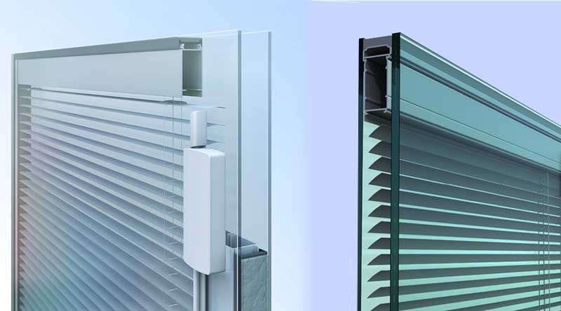 Rèm kính hiện đại phù hợp không gian mở