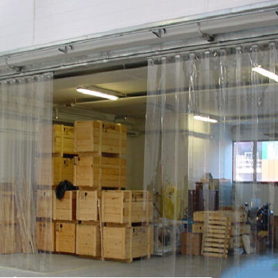 Rèm nhựa PVC kéo xếp ngăn lạnh