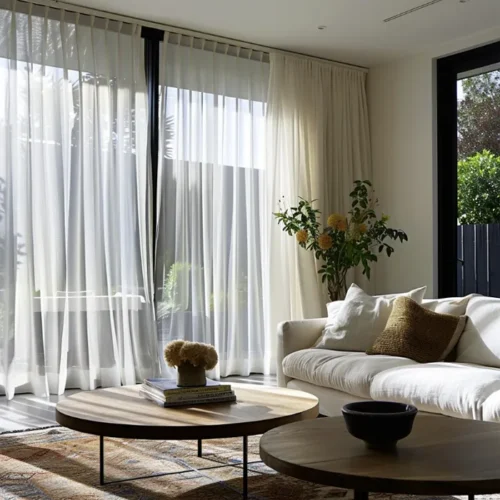 Rèm vải 2 lớp chất liệu nhập khẩu