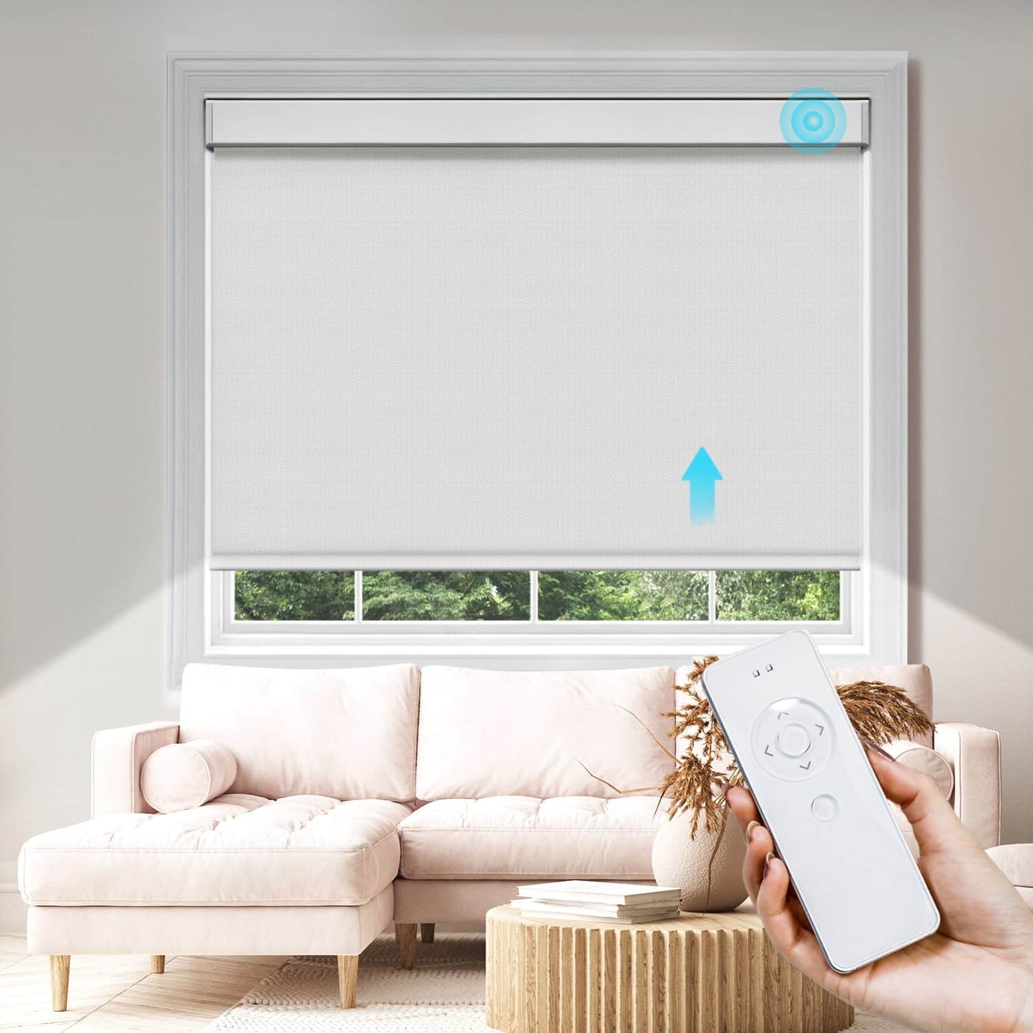 Thiết kế rèm cuốn tự động cho văn phòng hiện đại và sang trọng