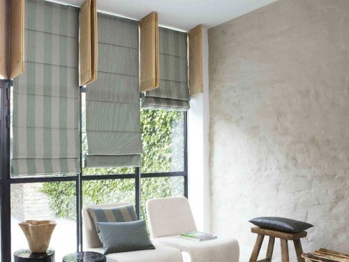 Thiết kế rèm kéo lên phù hợp với không gian nhỏ