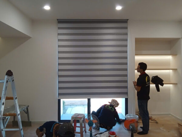 Rèm cầu vồng thiết kế sang trọng cho văn phòng – Vừa cản sáng vừa tạo điểm nhấn nội thất