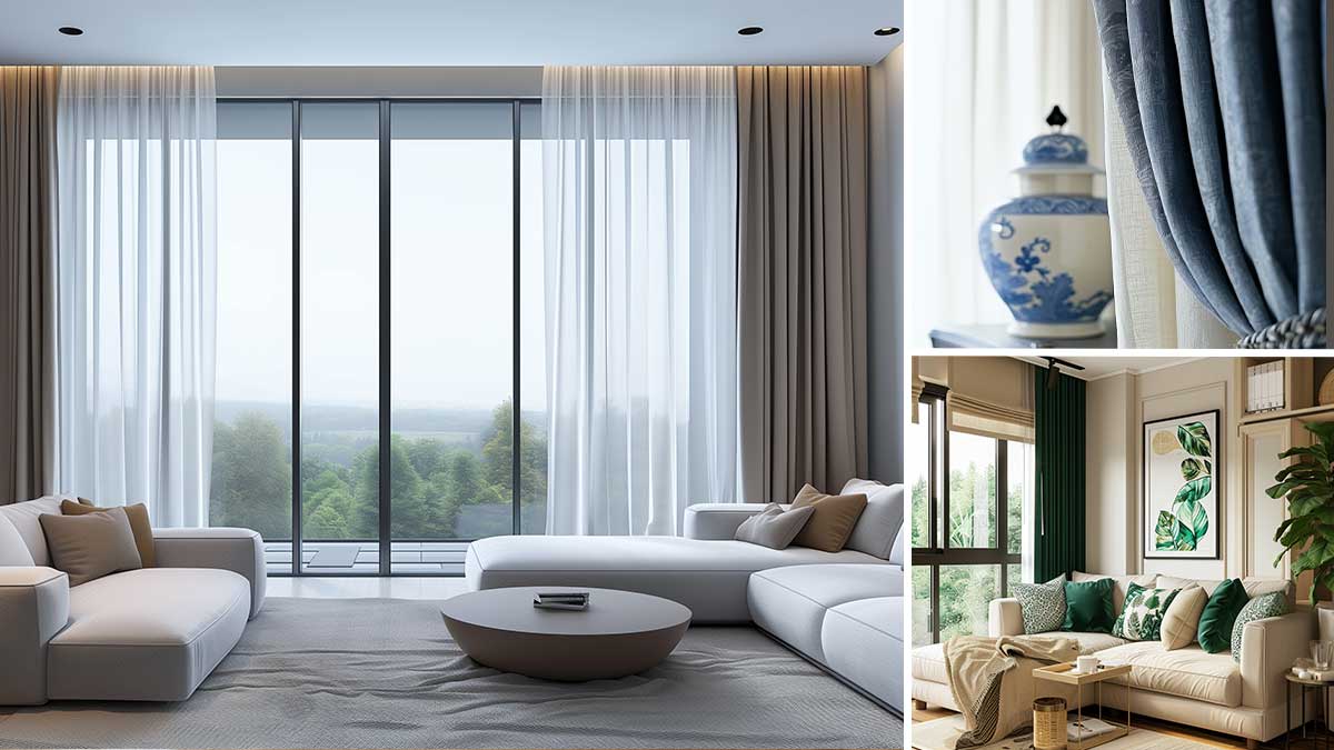 Bộ sưu tập những mẫu rèm cửa đẹp nhất hiện nay cho nhà phố