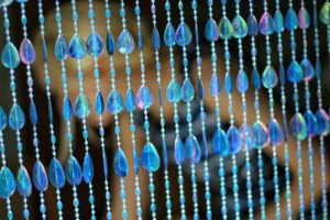 Màn cửa hạt cườm thủ công