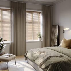 Màn cửa sổ chống nắng phối màu hài hòa cho nội thất