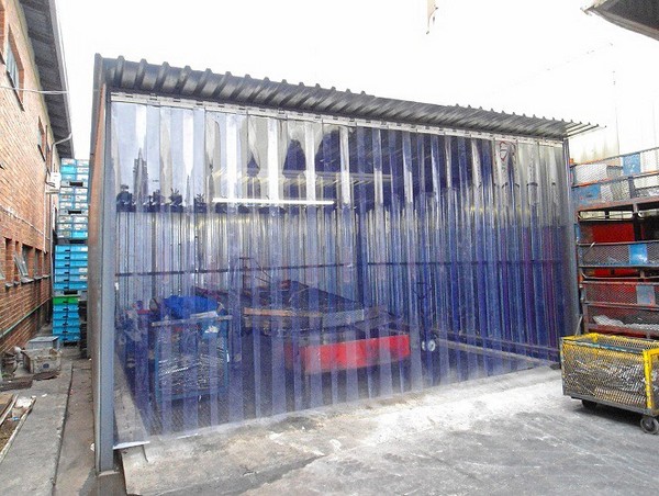 Mẫu rèm PVC ngăn lạnh, chống bụi cho nhà xưởng
