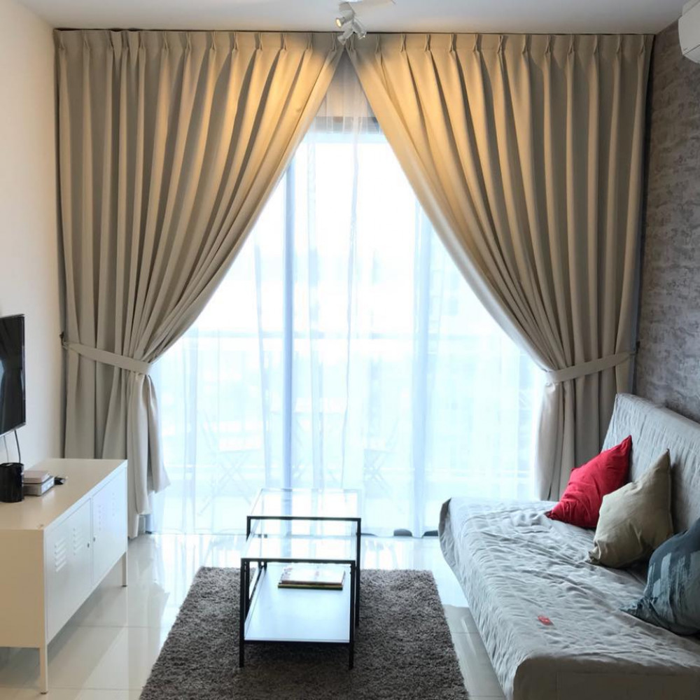 Mẫu rèm che cửa tinh tế, sang trọng cho phòng khách